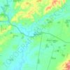 Mapa topográfico Meeniyan, altitud, relieve