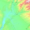 Mapa topográfico Líneas y Geoglifos de Nasca y Palpa, altitud, relieve