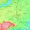 Mapa topográfico 91630, altitud, relieve