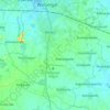 Mapa topográfico Khila Warangal mandal, altitud, relieve