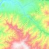 Mapa topográfico Marmot, altitud, relieve
