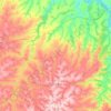 Mapa topográfico Terra Boa, altitud, relieve