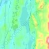 Mapa topográfico Lake Saint Catherine, altitud, relieve