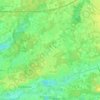 Mapa topográfico 2290, altitud, relieve