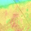 Mapa topográfico Krasni Bor, altitud, relieve