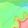 Mapa topográfico Banoli, altitud, relieve