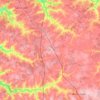 Mapa topográfico Демидовское сельское поселение, altitud, relieve