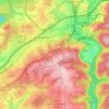 Mapa topográfico 42329, altitud, relieve