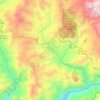 Mapa topográfico Angasmarca, altitud, relieve