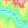 Mapa topográfico Tufo, altitud, relieve
