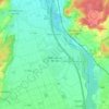 Mapa topográfico Dettingen an der Iller, altitud, relieve
