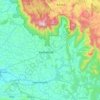 Mapa topográfico Beltangadi taluk, altitud, relieve