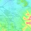 Mapa topográfico Atitalaquia, altitud, relieve