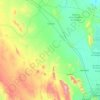 Mapa topográfico Mapimí, altitud, relieve