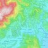 Mapa topográfico Mozirje, altitud, relieve