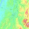Mapa topográfico Mettawee River, altitud, relieve