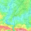 Mapa topográfico Bruz, altitud, relieve
