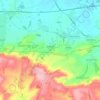 Mapa topográfico Sparsholt, altitud, relieve
