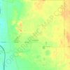 Mapa topográfico Nambeelup, altitud, relieve