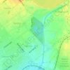 Mapa topográfico Ward 19, altitud, relieve
