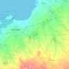 Mapa topográfico Jamnagar Taluka, altitud, relieve