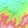 Mapa topográfico Navafría, altitud, relieve