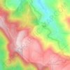 Mapa topográfico Edadu, altitud, relieve