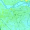Mapa topográfico Phường Nghĩa Lộ, altitud, relieve