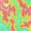 Mapa topográfico 69250, altitud, relieve