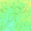 Mapa topográfico Isla de Bejucal, altitud, relieve