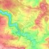 Mapa topográfico 75233, altitud, relieve