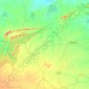Mapa topográfico Chanan, altitud, relieve