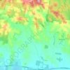 Mapa topográfico Nar Nar Goon North, altitud, relieve