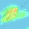 Mapa topográfico Carleton Island, altitud, relieve