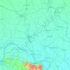 Mapa topográfico Katihar, altitud, relieve