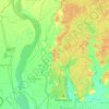 Mapa topográfico Golokganj (Pt), altitud, relieve