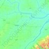 Mapa topográfico Baloda Bazar Tahsil, altitud, relieve