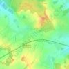 Mapa topográfico Tacoignières, altitud, relieve