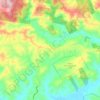 Mapa topográfico Hallston, altitud, relieve