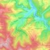 Mapa topográfico Bad Schwalbach, altitud, relieve