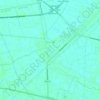 Mapa topográfico Xã Tam Hiệp, altitud, relieve