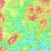 Mapa topográfico Wetter (Hessen), altitud, relieve