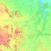 Mapa topográfico Nambulipulikunta, altitud, relieve