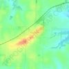 Mapa topográfico Mayview, altitud, relieve