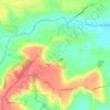 Mapa topográfico South Newington, altitud, relieve