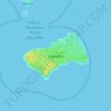 Mapa topográfico Stamfani, altitud, relieve