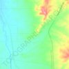 Mapa topográfico Shays Flat, altitud, relieve