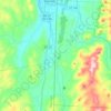 Mapa topográfico Pawlet, altitud, relieve