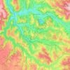 Mapa topográfico 12110, altitud, relieve