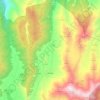 Mapa topográfico Bozdağ Mahallesi, altitud, relieve